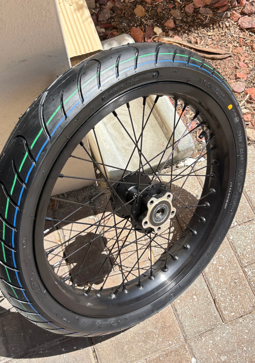 LBX/Eride Supermoto Wheel Set