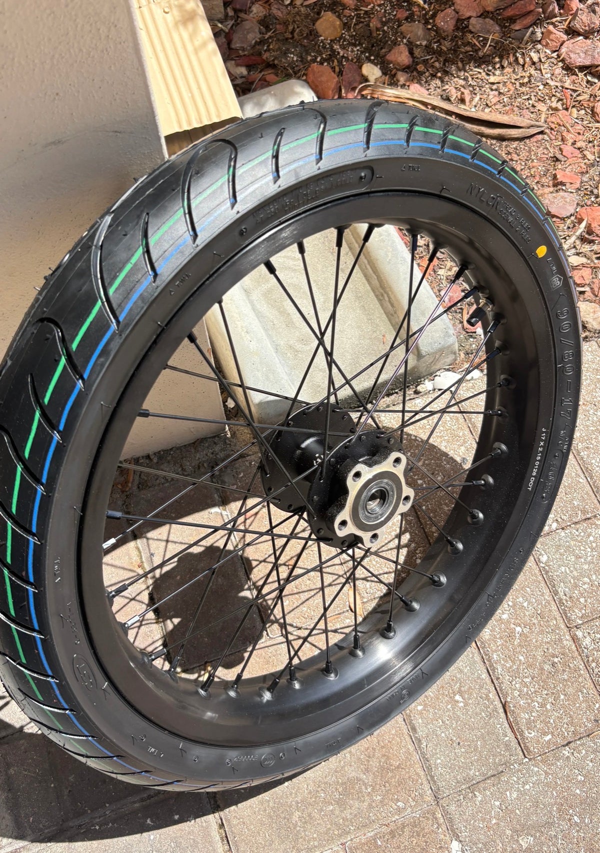 LBX/Eride Supermoto Wheel Set