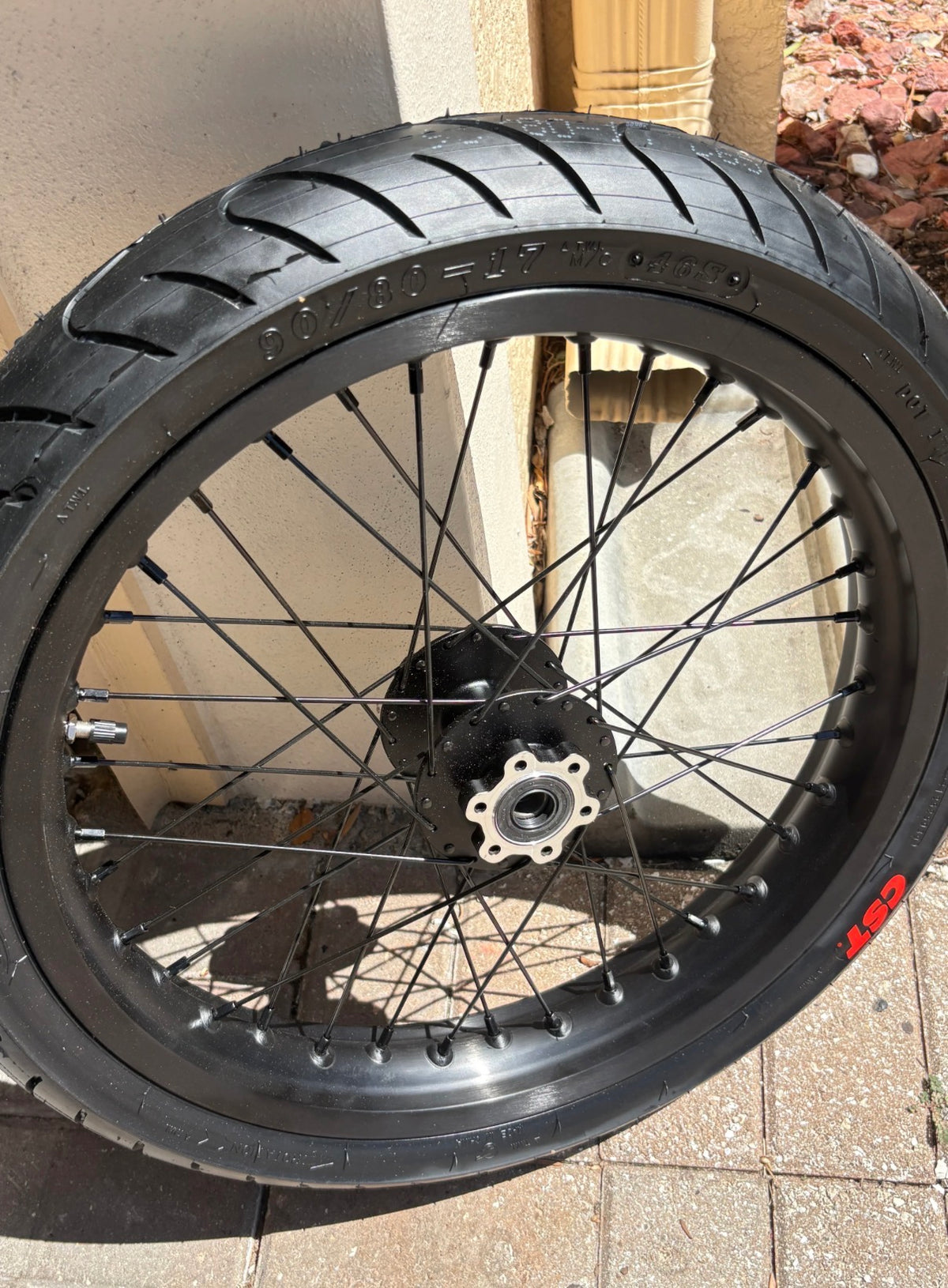 LBX/Eride Supermoto Wheel Set